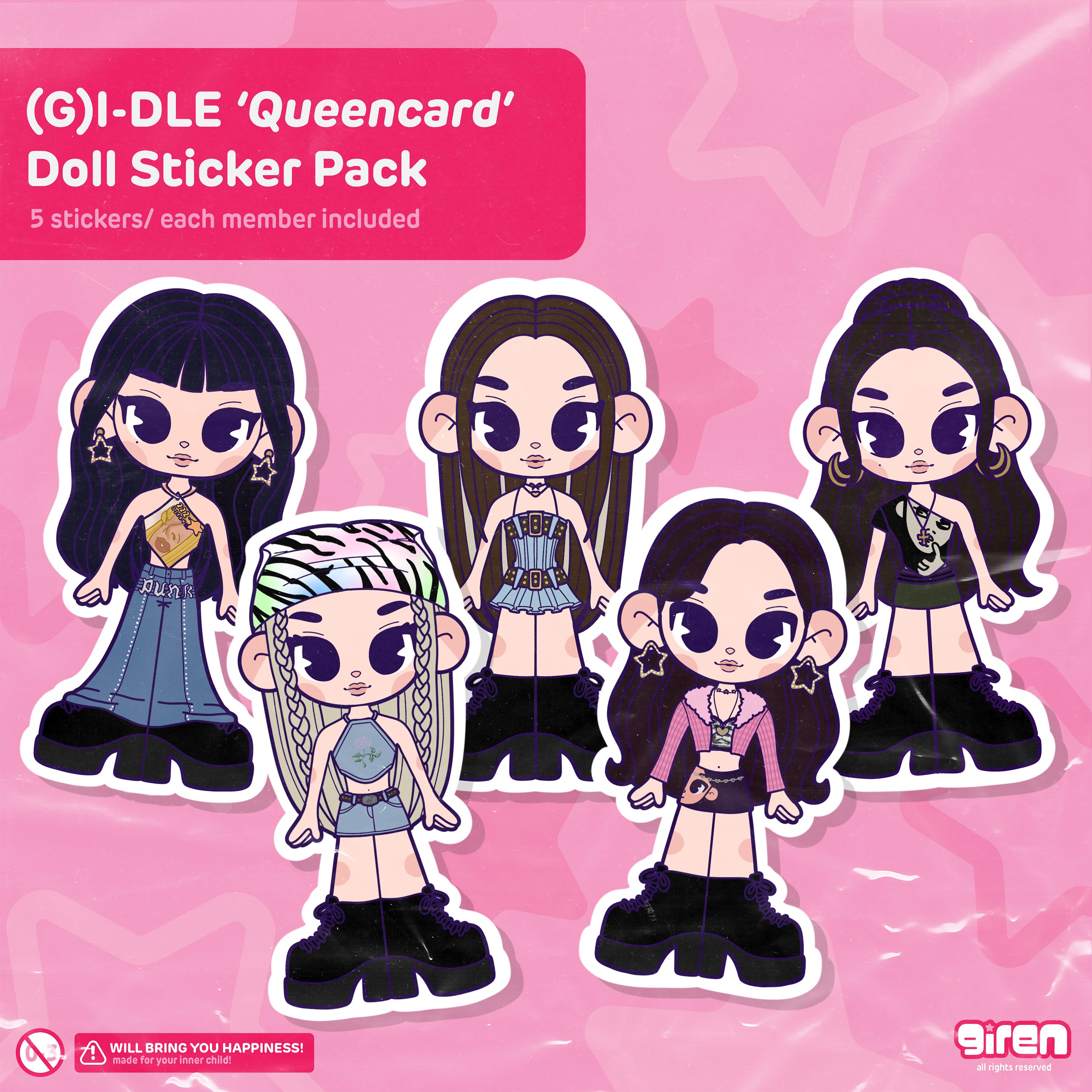 (G)I-DLE 여자아이들 韓国公式FC1期•グッズセット 2023 (G)I-DLE WORLD TOUR [I am FREE-TY] IN JAPAN』開催記念