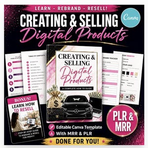 Creating and Selling Digital Product Guide – Canva Template Planner