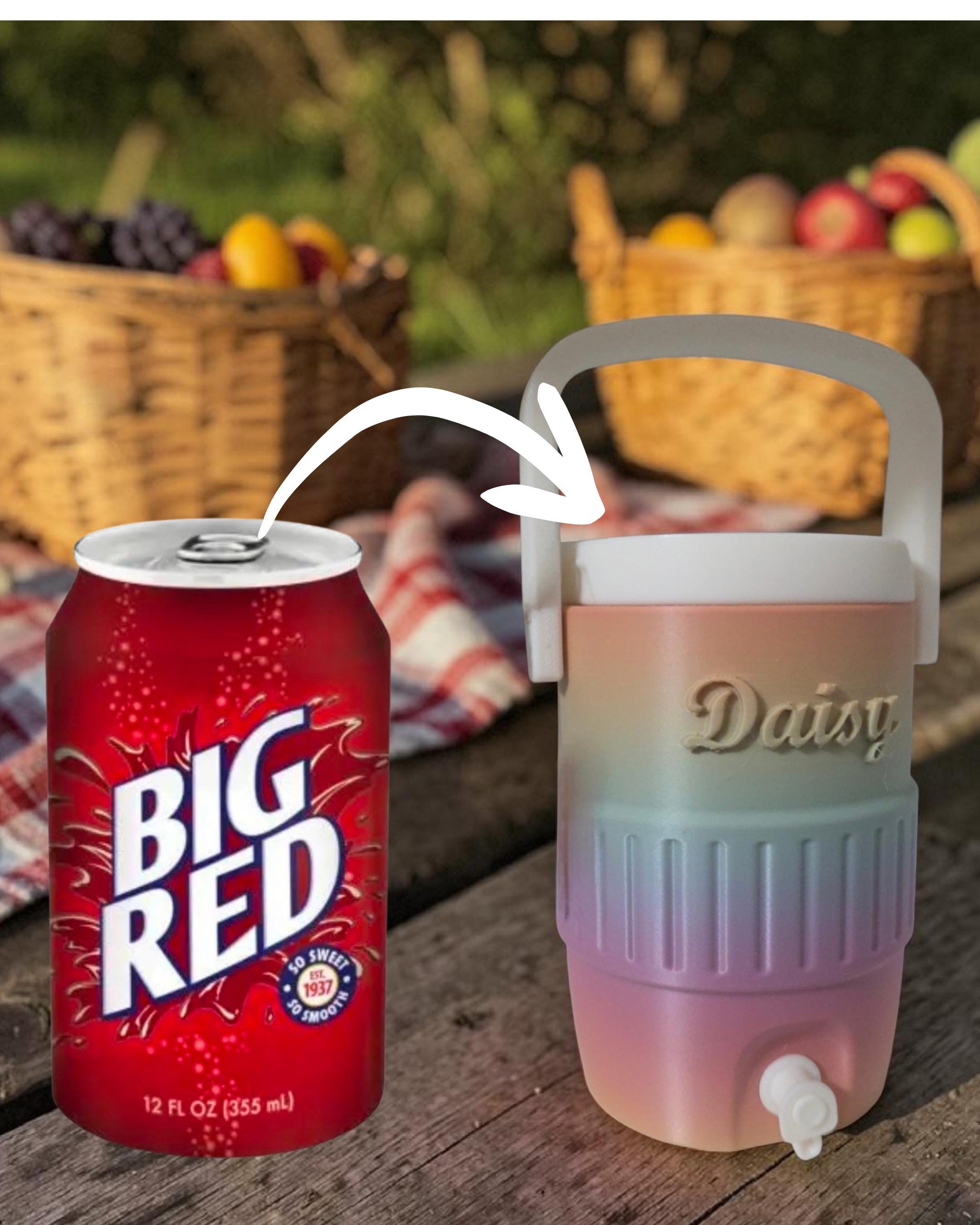 Can Cooler Koozie • Can Soda Holder • Custom Drink Sleeve