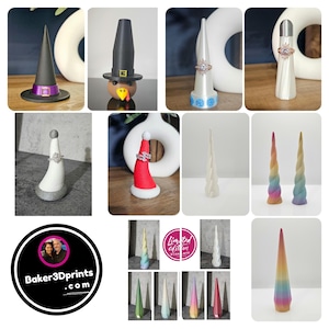 Ring Holder Cone - Ring Display Stand
