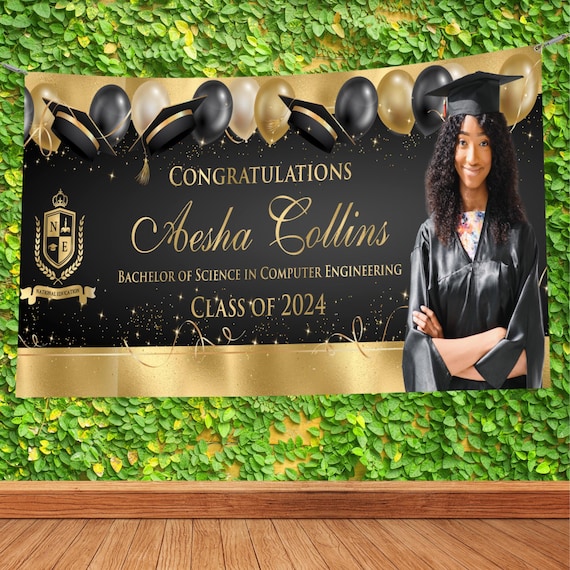 Personalised Graduation Banner