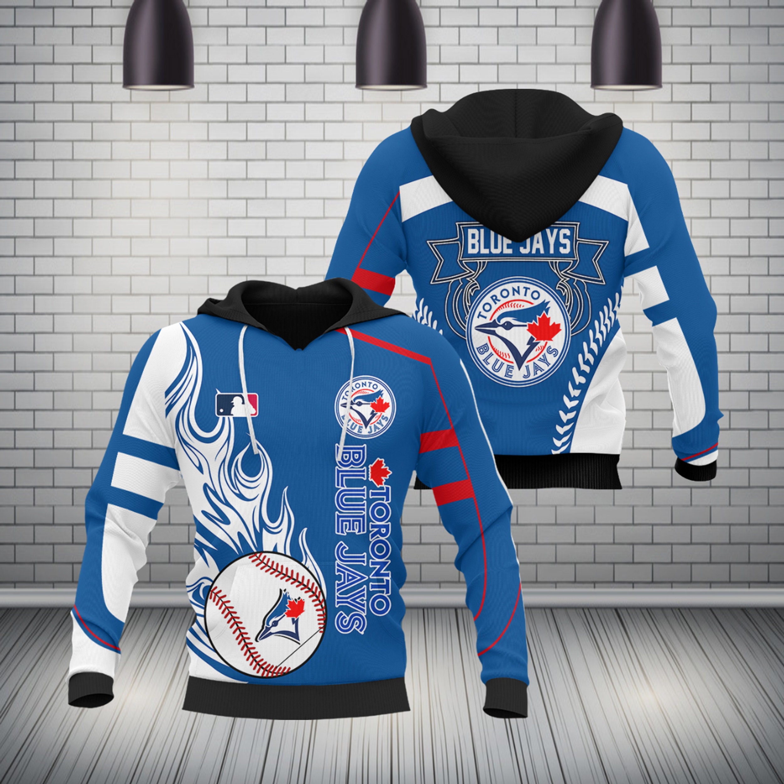MLB Toronto Blue Jays 3D Full Printing Hoodie Baseball team Etsy