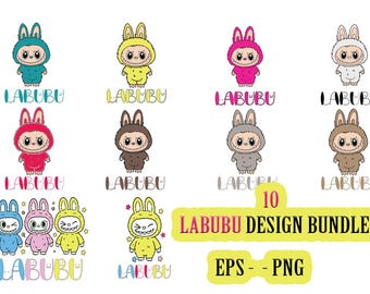 Costume Clipart: Kawaii Chibi Characters (PNG, SVG, EPS Files)