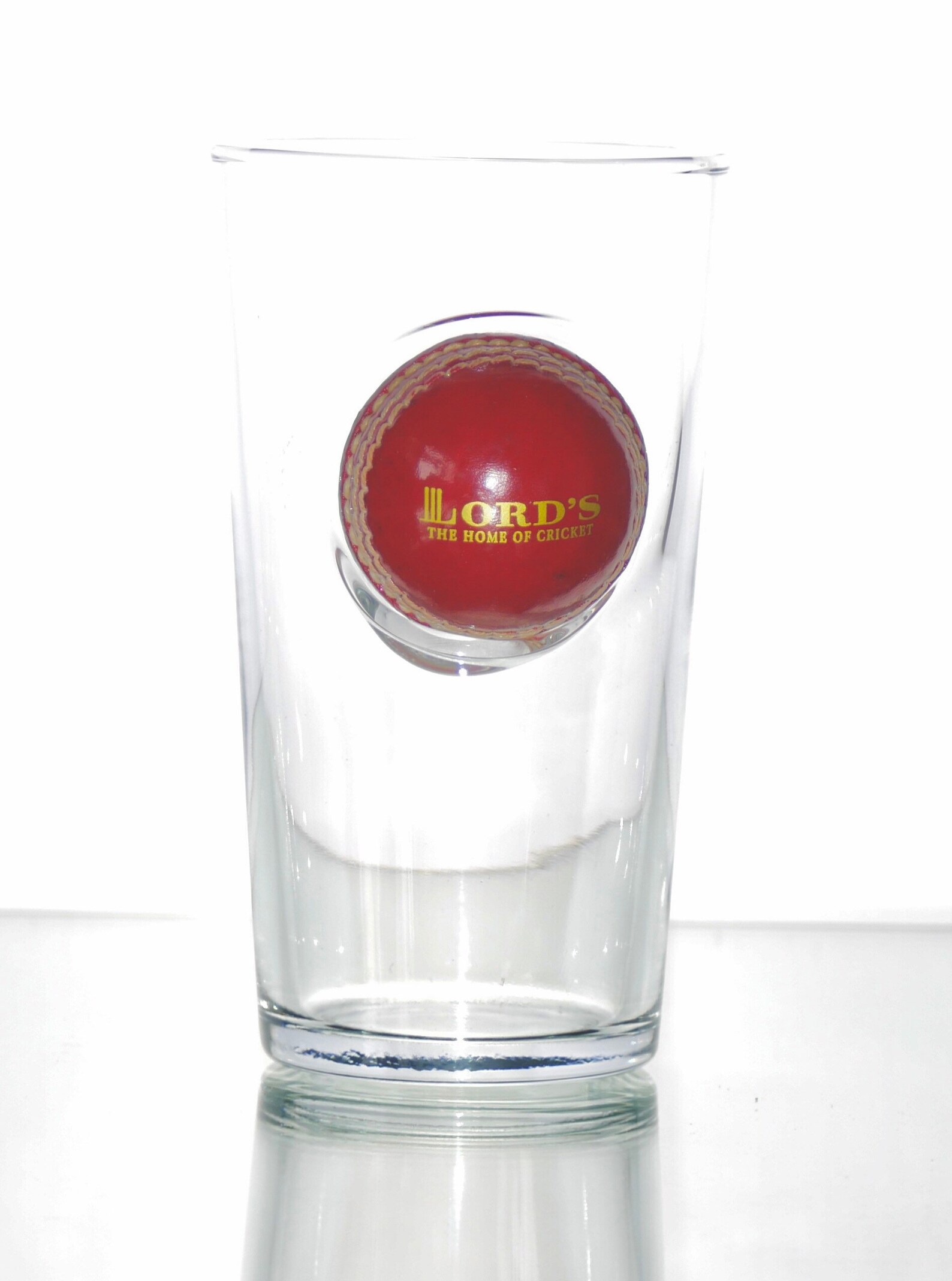 Cricket Gift for Men Pint Glass with real souvenir Cricket Etsy
