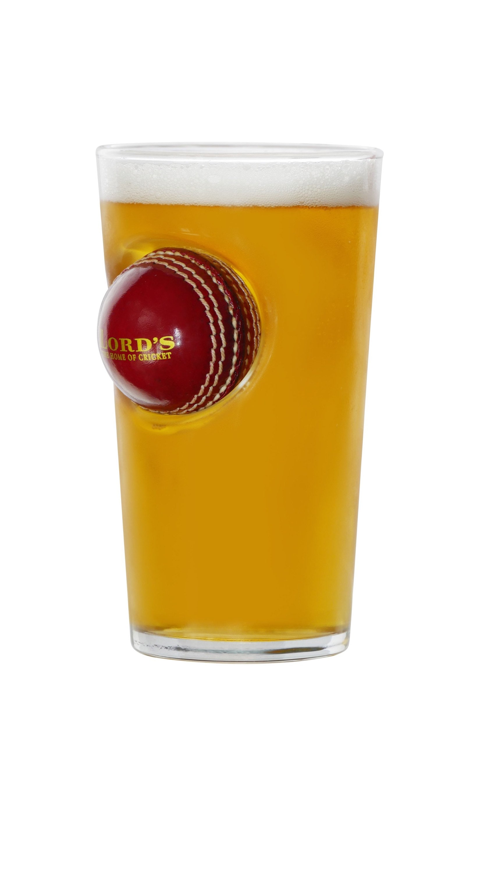 Cricket Gift for Men Pint Glass with real souvenir Cricket Etsy