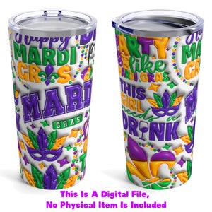 mardi gras nail wraps