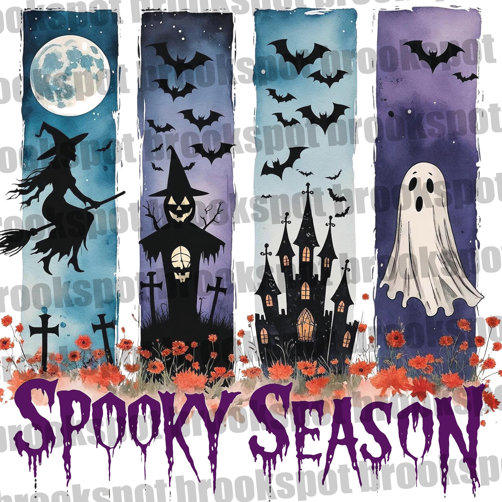 Spooky Season Png Halloween, Fall Pumpkin Shirt Design, Halloween