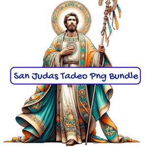 San Judas Tadeo Christian Png Bundle, Jude The Apostle Png, San Juditas Png, Digital Download, San Judas Clipart