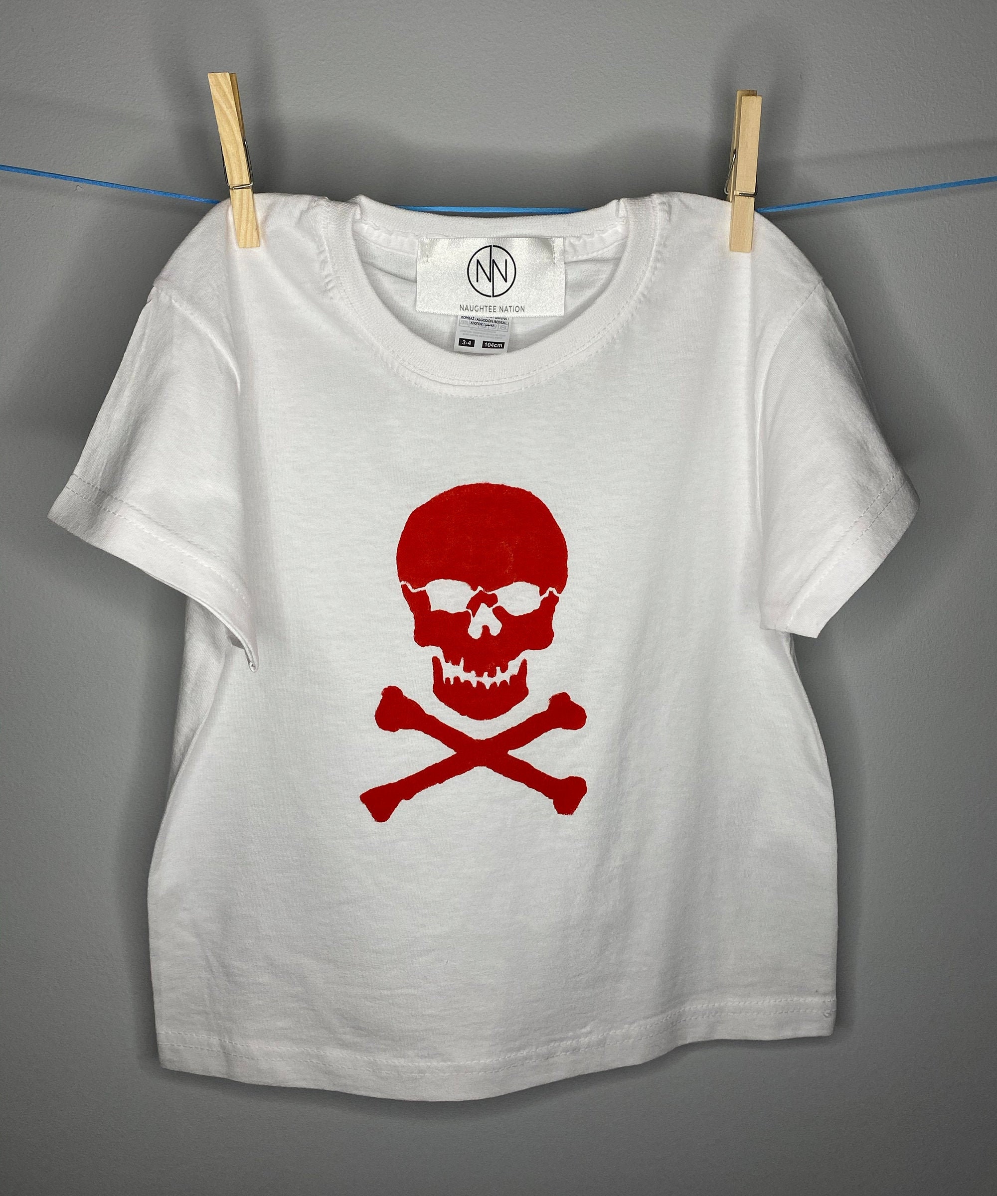 skull and crossbone t shirt