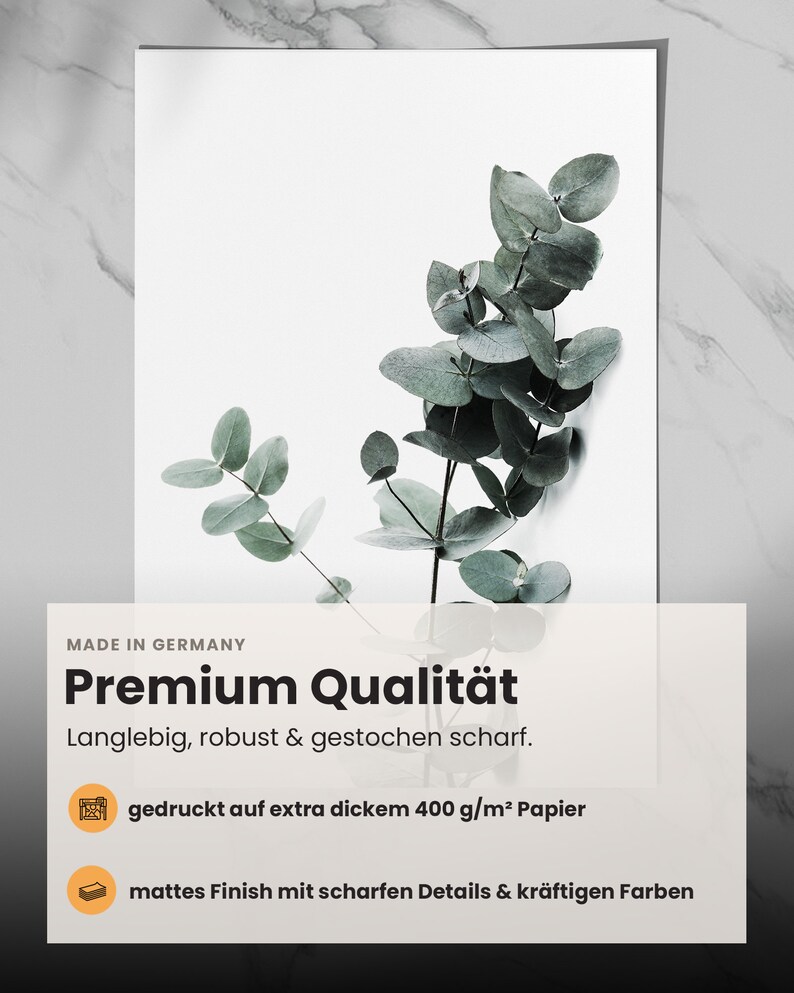 Toaboa 3er Set Wandbilder 30x15cm - 3D Bohemian Deko Mit Holzrahmen