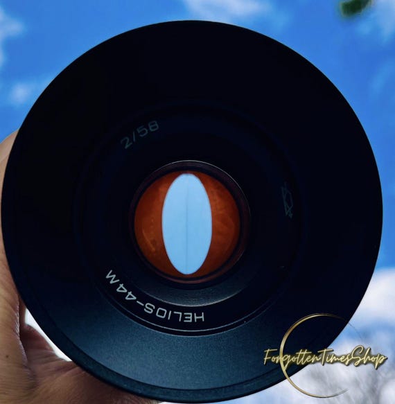 アナモルフィックレンズHelios-44 M 2/58 mmシネモッド、Canon EF