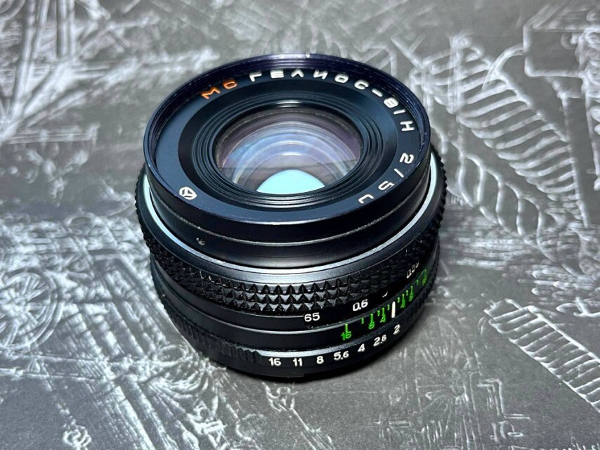 MС HELIOS-81Н 50 mm f2 ソビエト製ビンテージレンズ（ニコンカメラ用