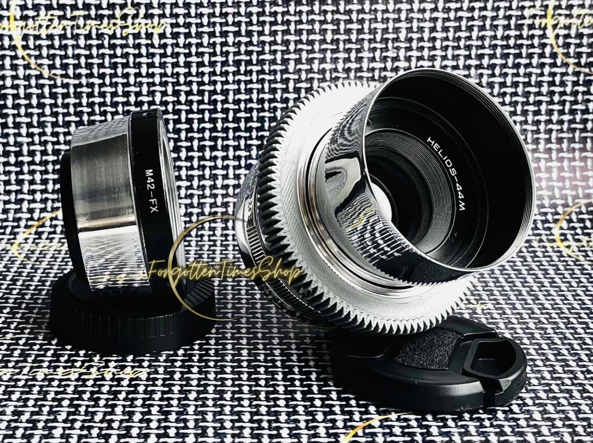 アナモフィック レンズ Helios 44 M 2/58 mm シネ モッド (FujiFilm FX