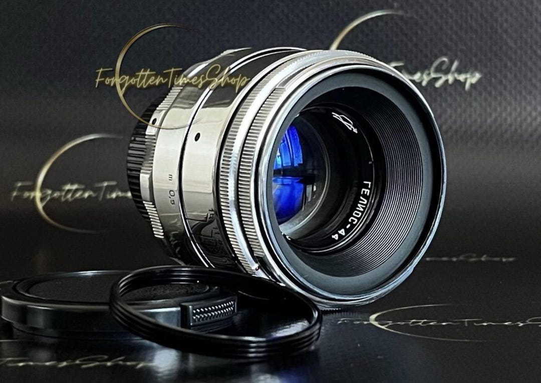 美品+ シルバー Helios-44 58mm f2 8枚羽　M39 M42 2 Helios 44 58mm F./ 2 2/58mm Lens 8 Blades, M39/M42 Mount