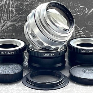 Lens Jupiter-9 2/85, M42 mount, for SLR cameras, With any adapter of your choice sony e (nex), canon ef, fujifilm fx, nikon, micro 4/3