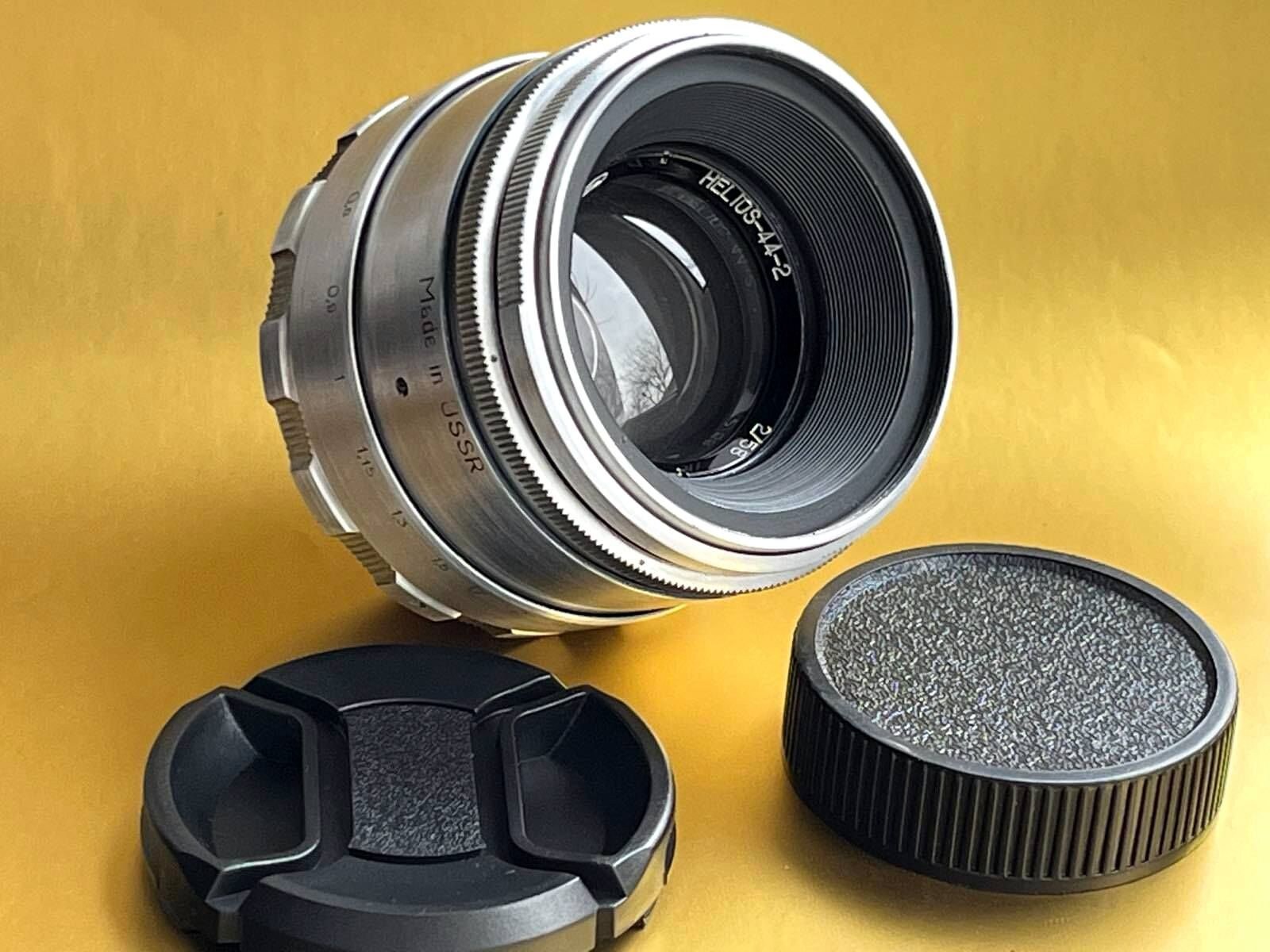 アナモフィックレンズ HELIOS-44-2 シルバー 58 mm f/2.0、M42