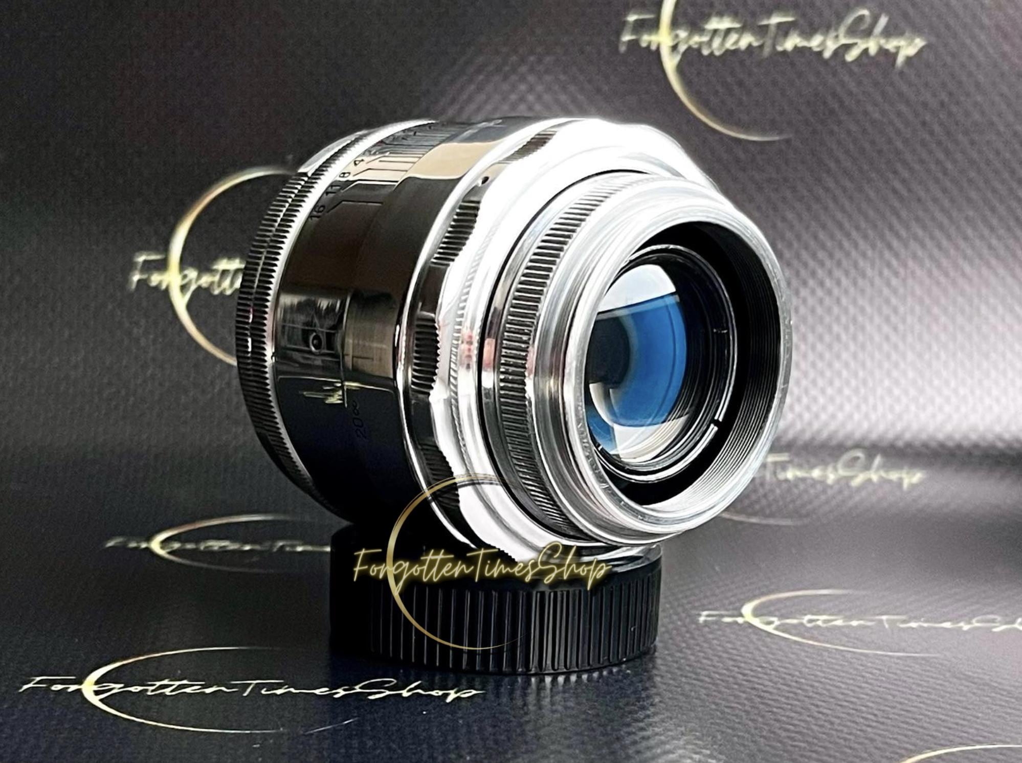 アナモルフィック レンズ Helios-44-2 KMZ 58 mm f/2.0、ブルー