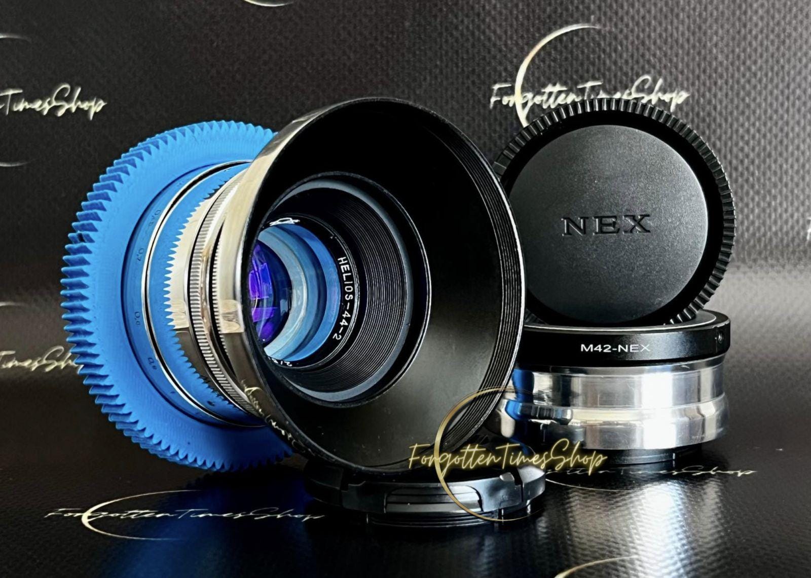 アナモルフィックレンズ Helios 44-2 KMZ 58 mm f/2.0 シネマレンズ