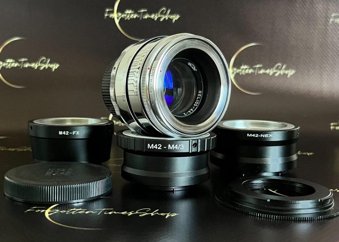 Helios-44-2 KMZ Vintage Lens 58mm F/2.0 With Any Adapter of Your