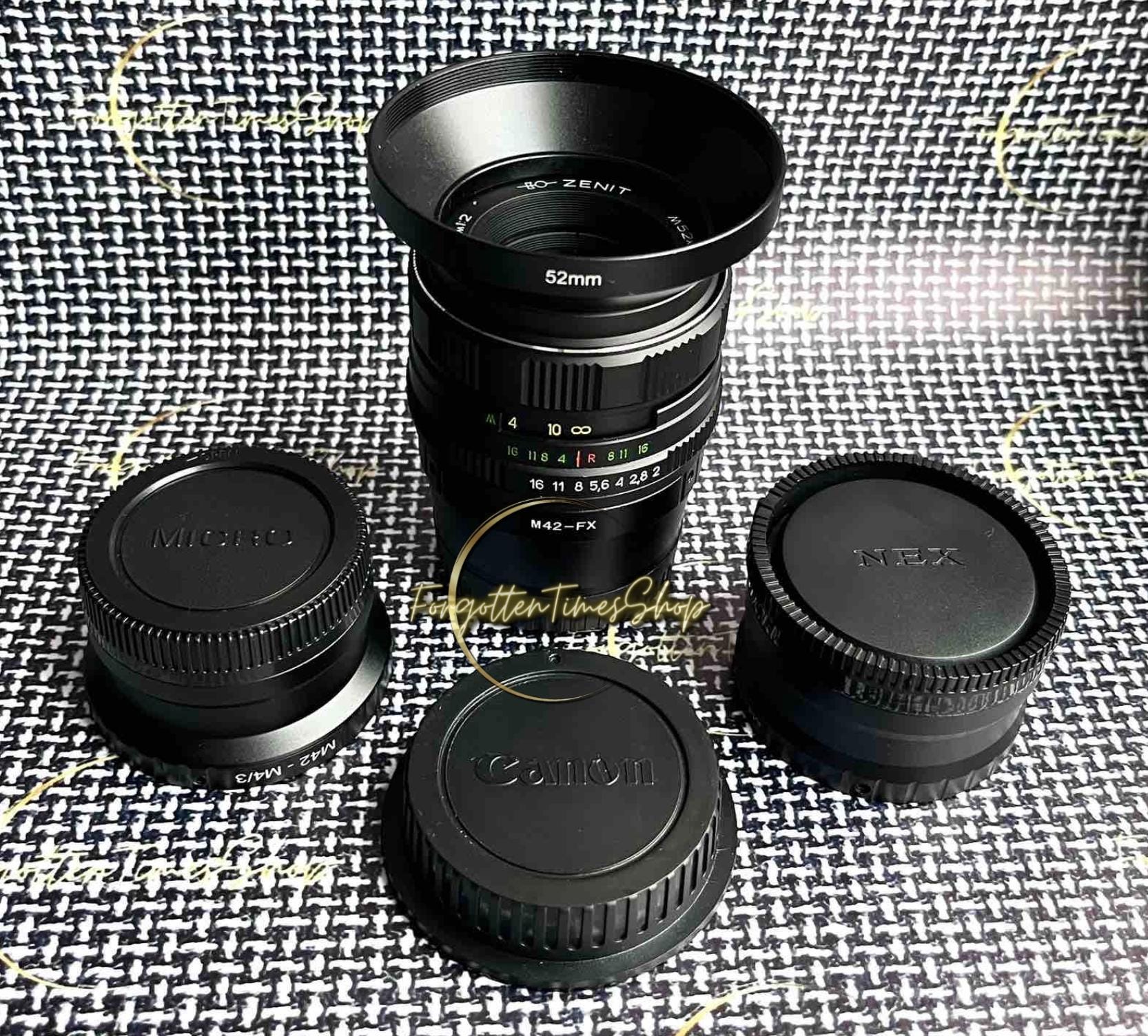 アナモフィックレンズ ヘリオス カメラレンズ アナモルフィックレンズ Helios-44 M-4 2/58 mm シネモッド、ボケと