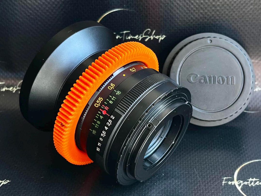 アナモルフィックレンズHelios-44 M 2/58 mmシネモッド、Canon EF