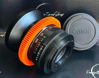アナモルフィックレンズHelios-44 M 2/58 mmシネモッド、Canon EF