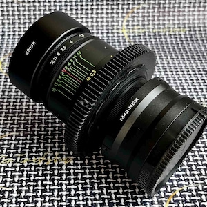 Helios-44-2 58 mm F2-Objektiv mit Sony E NEX Adapter, Vintage-Objektiv mit schönem Bokeh, Helios Porträt-Objektiv