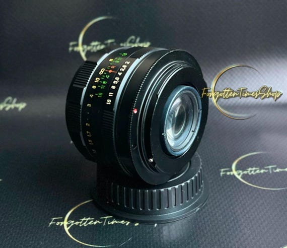 190　S　Helios44-2　　EF-Mアダプター付 Helios-44 M 2/58 mm レンズ、Canon EF アダプター付き、Helios-44 M