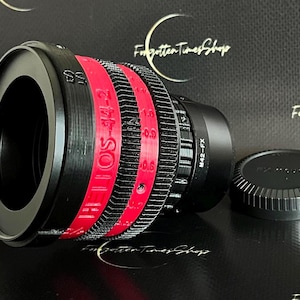 Helios-44-2 KMZ 58mm f/2.0 Cine mod lens, with any adapter of your choice, Vintage lens Helios-44-2 with bokeh effect