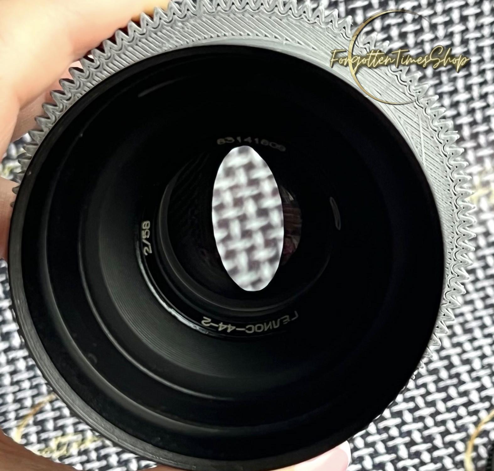 アナモフィック レンズ Helios-44-2 58 mm f/2.0 シネ モッド、M42