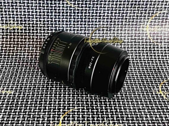 Helios-44-2 KMZ 58mm F/2.0 With Fujifilm FX Adapter, Vintage