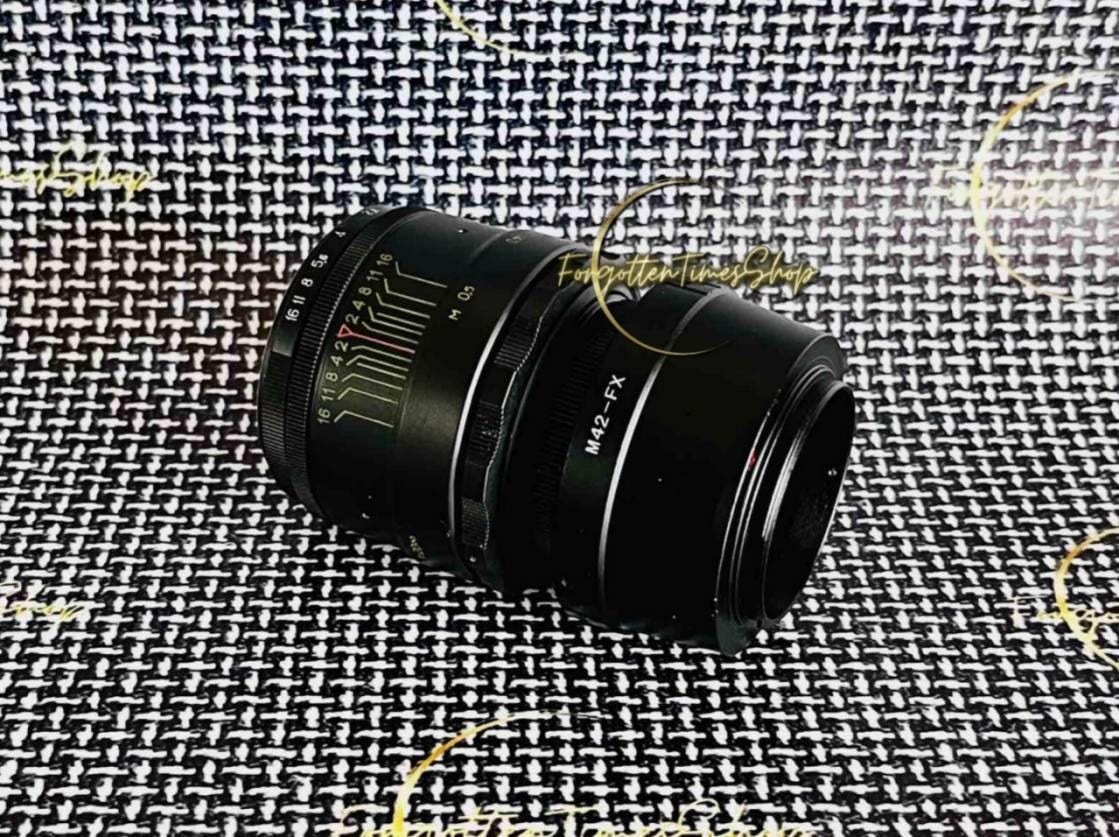 Helios-44-2 KMZ 58mm F/2.0 With Fujifilm FX Adapter, Vintage