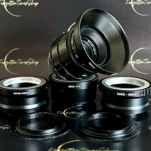 レンズ Helios 44-2 58 mm f/2.0 シネモッド、お好みのアダプター付き Sony E (NEX)、Canon EF、FujiFilm FX、Nikon、Micro 4/3