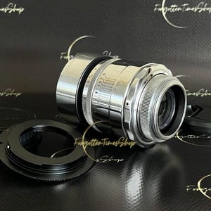 Helios-44-2 KMZ 58mm f/2.0 lens with Canon EF mount, beautiful bokeh, Helios-44 vintage silver lens