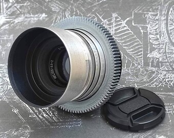 ANAMORPHIC Helios 44 2/58mm Cine Mod Lens, Canon EF Mount Vintage Lens, Anamorphic Lens, Beautiful Bokeh, Rehoused Helios