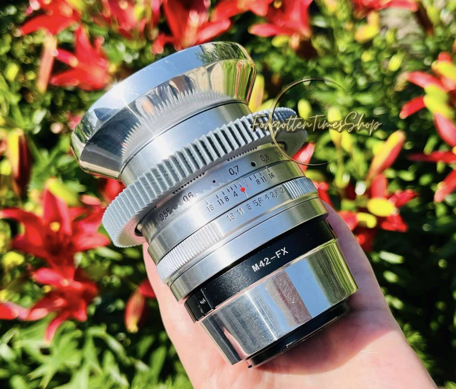 Helios-44m 2/58mm Anamorphic Vintage Lens With Any Adapter