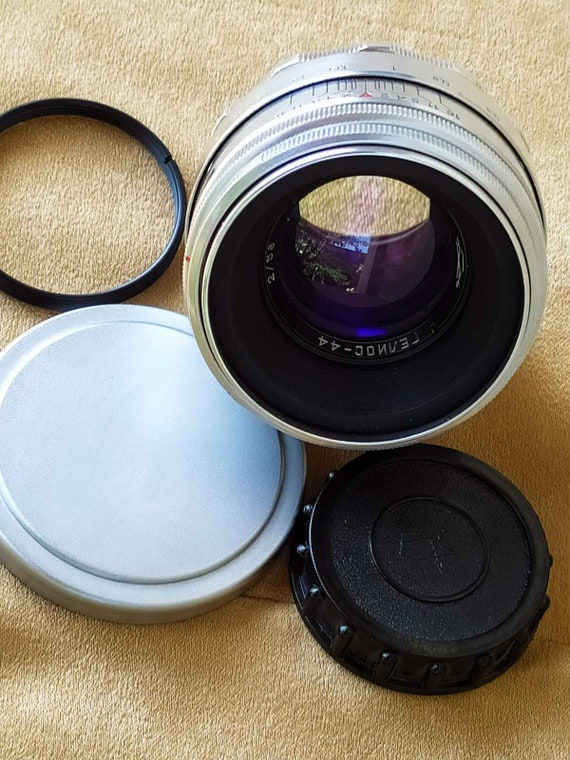 Helios-44 58mm F/2 Lens, 13 Blades, SLR Vintage Lens, Soviet Lens