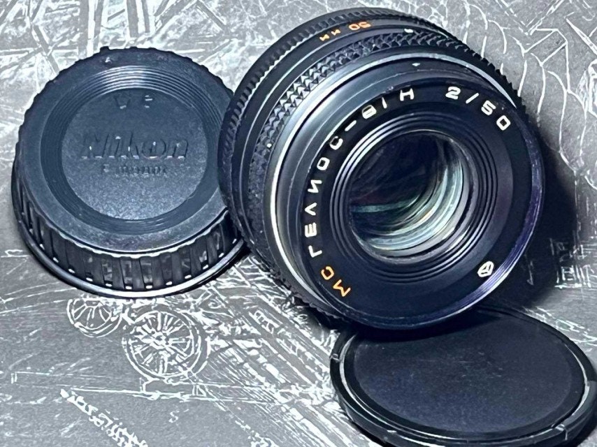 MС HELIOS-81Н 50 mm f2 ソビエト製ビンテージレンズ（ニコンカメラ用