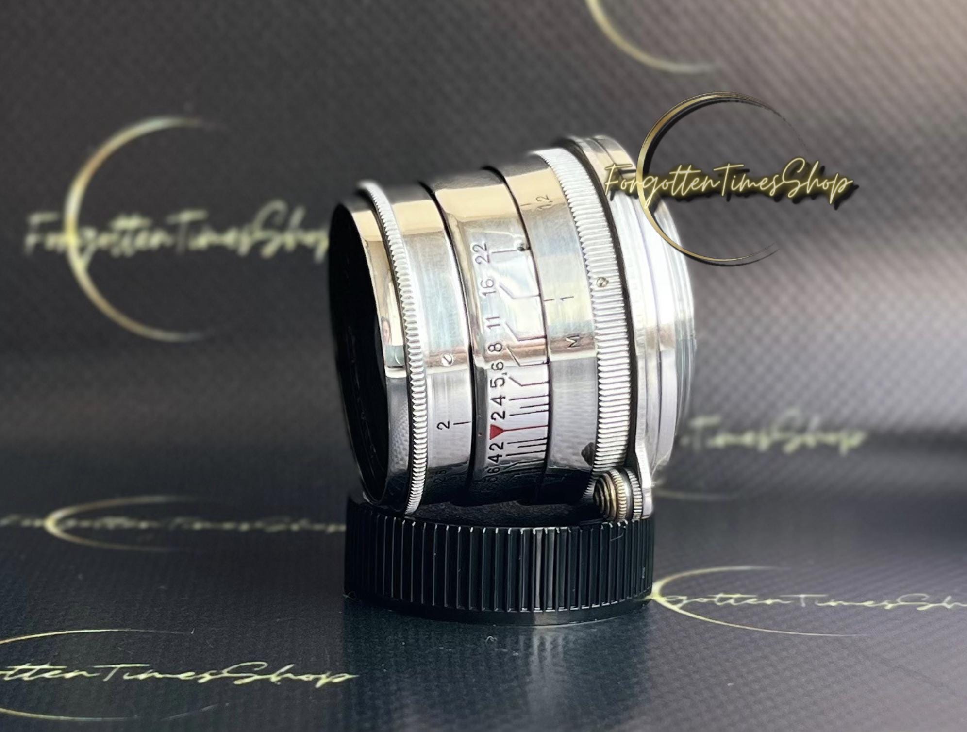 Jupiter-8 50 mm f2.0 RED Pレンズ（M39マウント、ソビエトレンズ