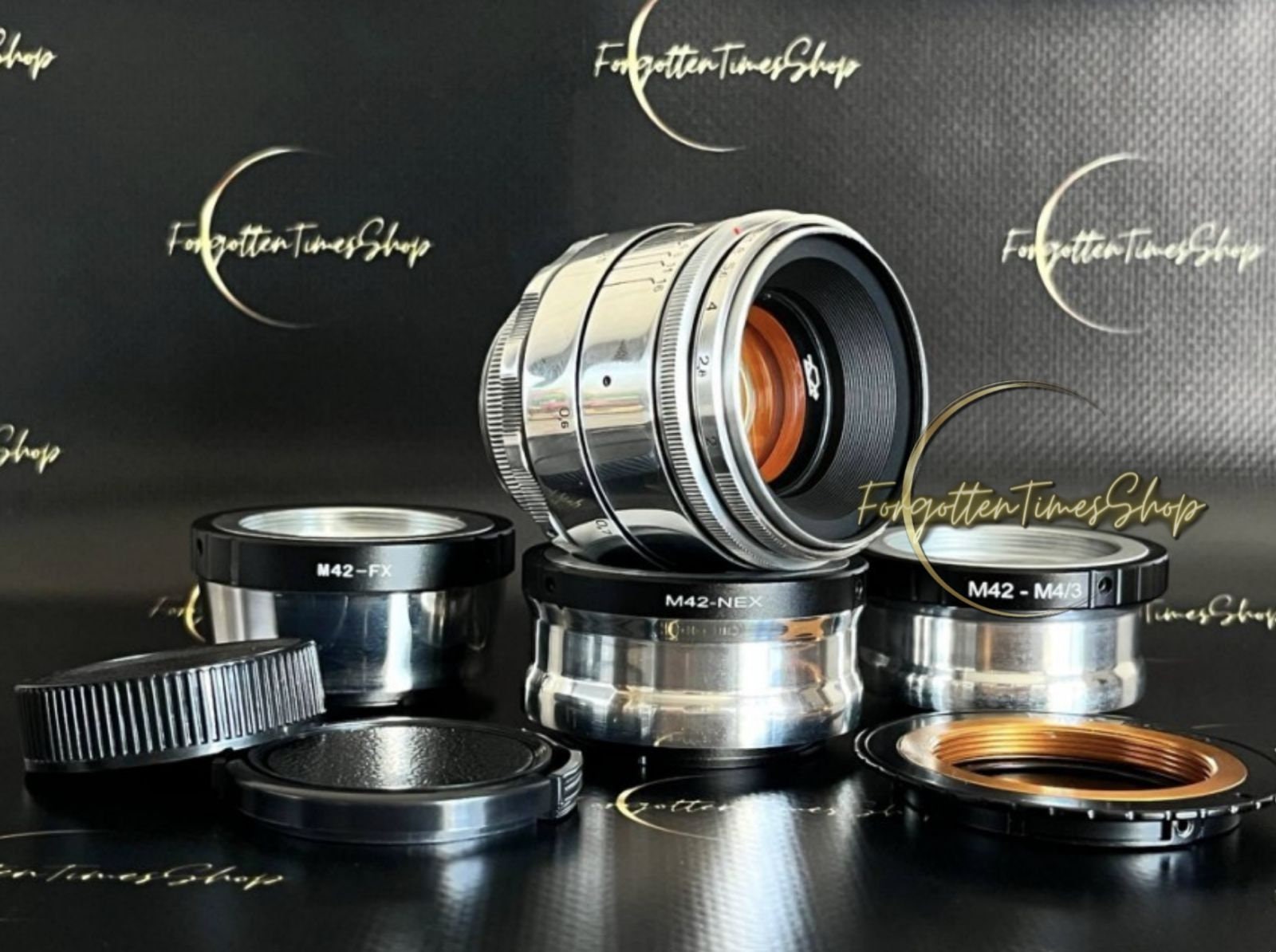 アナモルフィックレンズ Helios-44-2 KMZ 58 mm f/2.0、ボケ効果のある