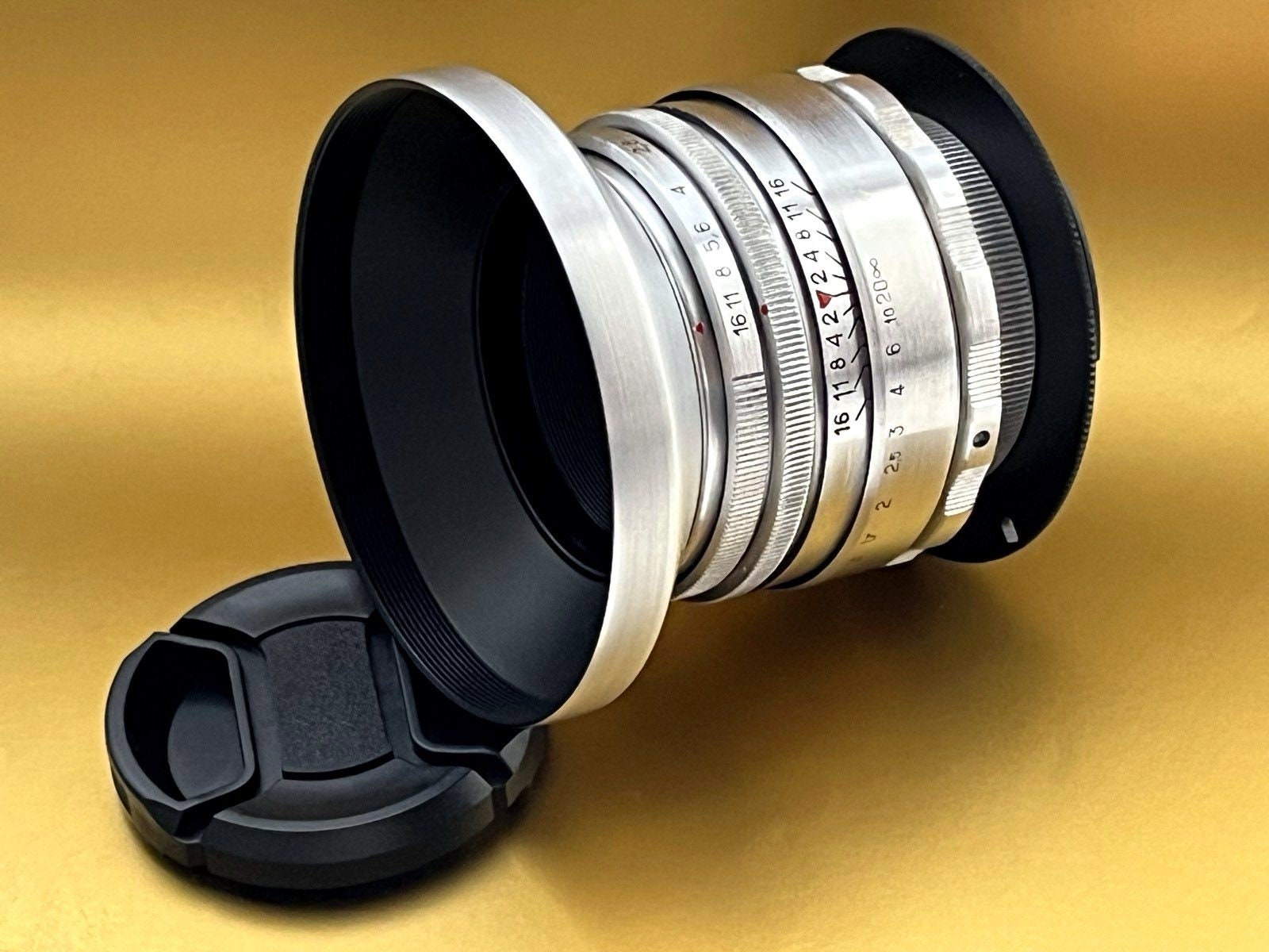 HELIOS 44 2/58mm Cine mod lens efアナモ Helios HELIOS 44 2/58mm Cine mod Lens ANAMORPHIC Bokeh Micro 4/3