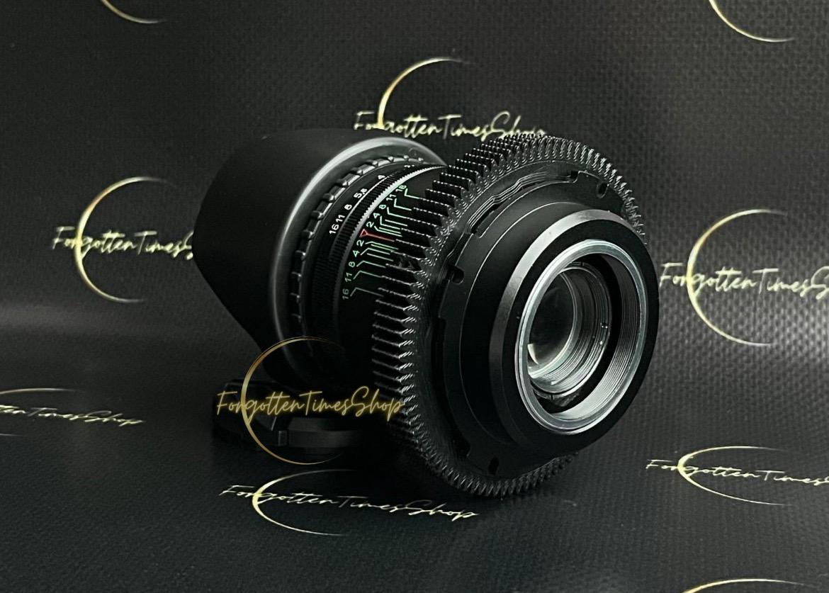アナモフィックレンズ Helios 44-2 KMZ 2/58 mm PLアダプター付き