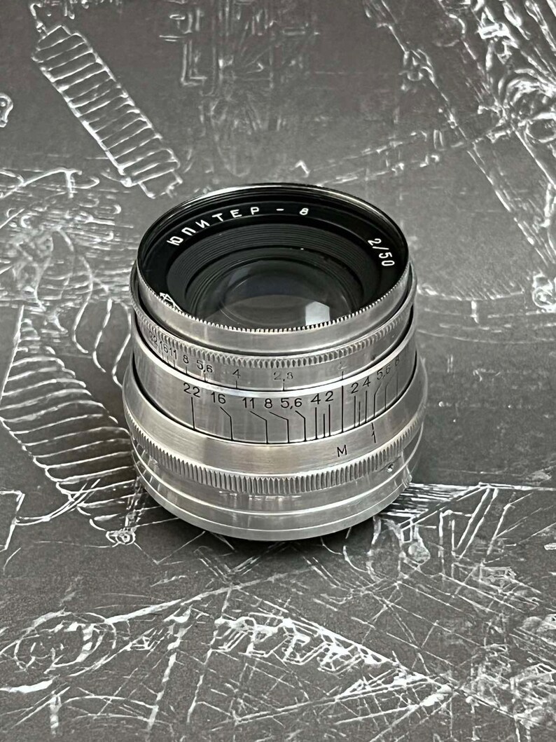 Jupiter8 2/50 Soviet Lens M39/M42 Vintage Lens Jupiter8 Etsy