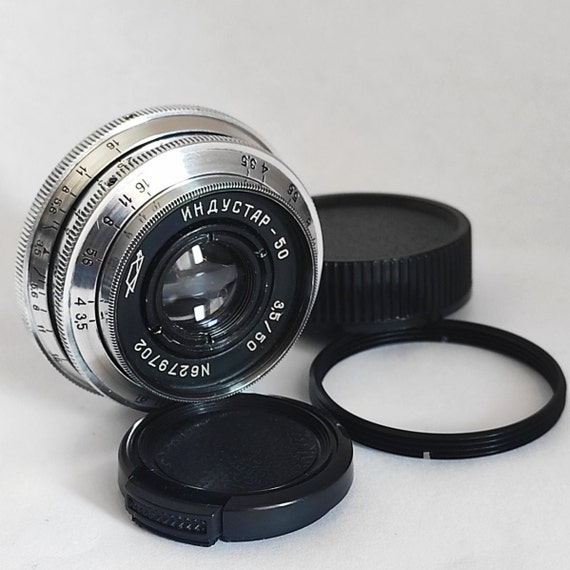 シルバー Industar-50 50mm f3.5 M39 M42 2 Lens Industar-50 50mm F/3.5, M39/M42 Mount, Vintage Lens - Etsy