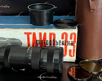 Tair-33 vintage medium format telephoto lens with B-mount