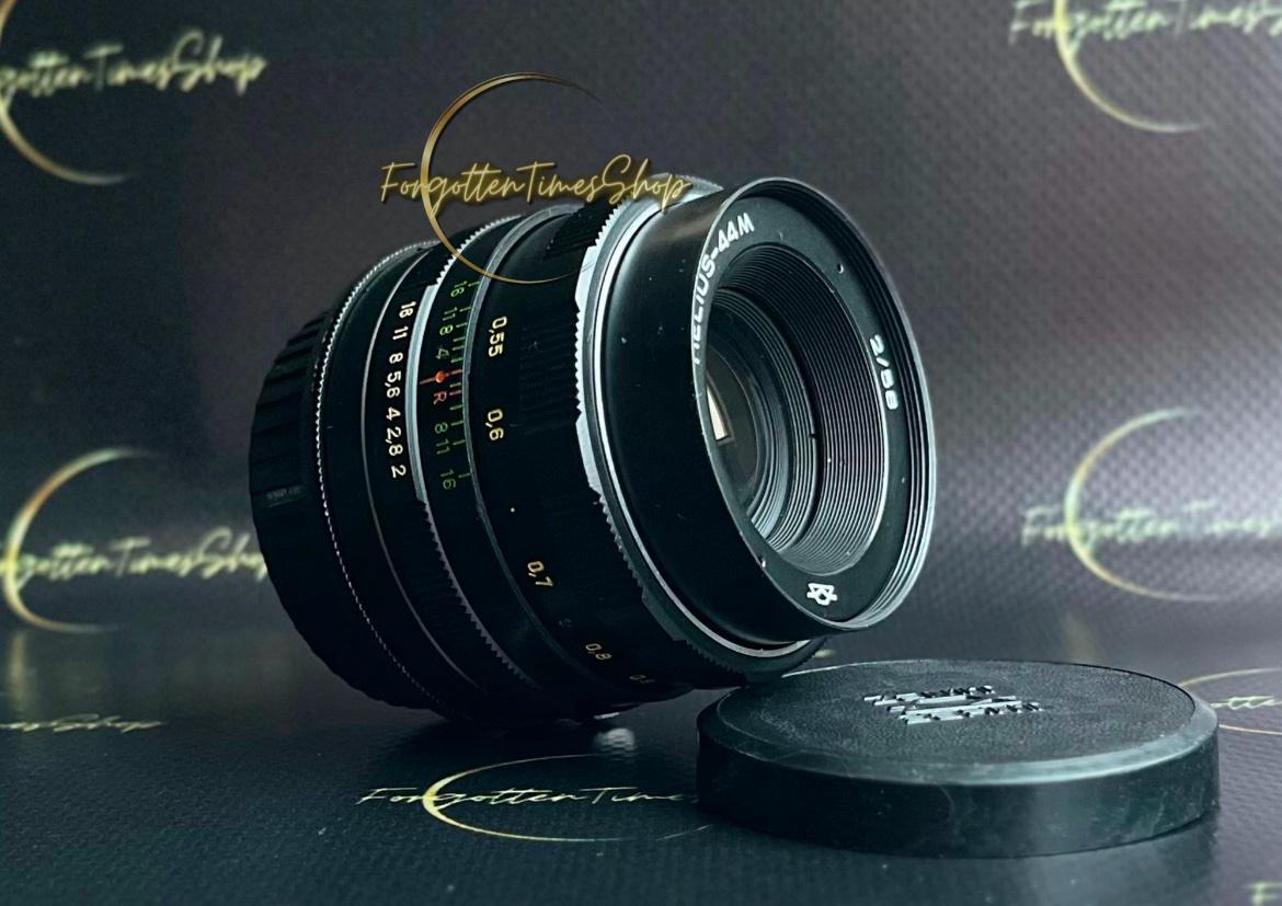 Helios-44 M 2/58 mm レンズ、Canon EF アダプター付き、Helios-44 M