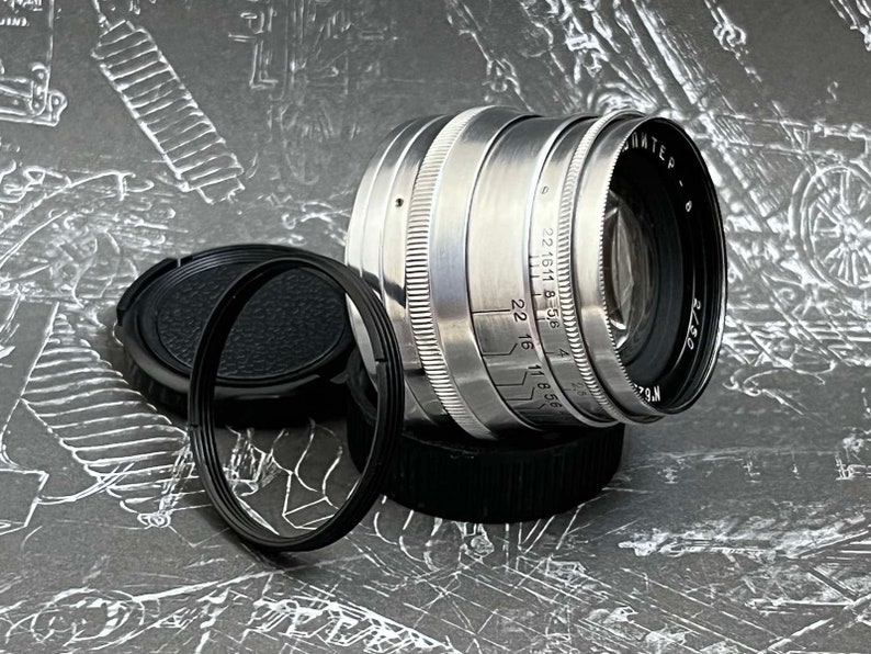 Jupiter8 2/50 Soviet Lens M39/M42 Vintage Lens Jupiter8 Etsy