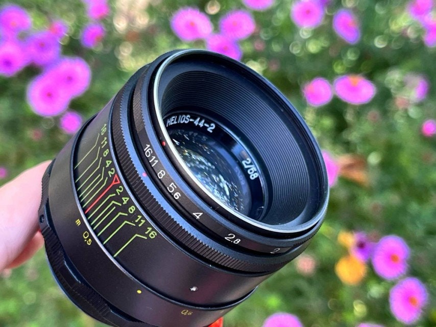 Helios-44-2 Vintage Lens With M42 Mount, Soviet Lens, Beautiful