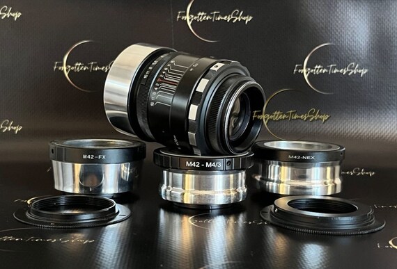 Helios-44-2 58mm F2 Soviet Vintage Lens With Any Adapter of Your
