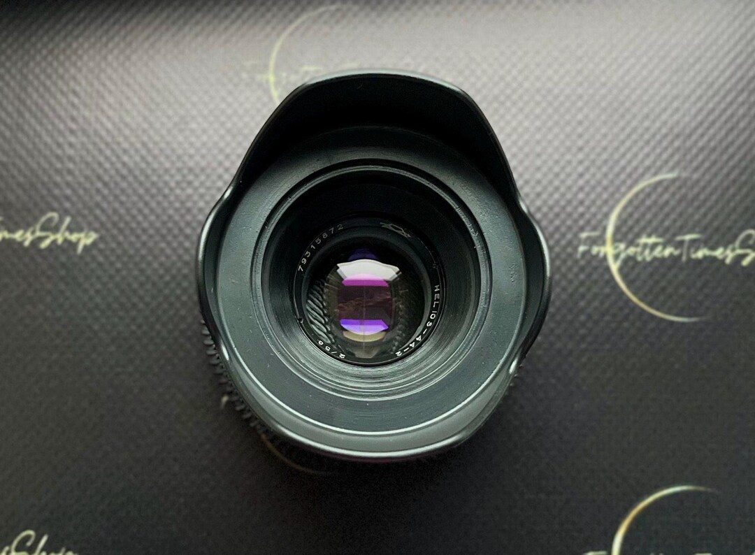 アナモフィックレンズ Helios 44-2 KMZ 2/58 mm PLアダプター付き